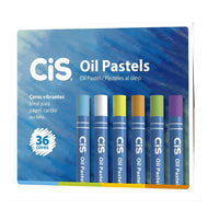 Estojo de Giz Pastel Oleoso com 36 Cores - Cis