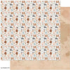 Papel para Scrapbook Dupla Face Coleção Kit Viagem 30,5x30,5cm para Scrapbook e Papelaria Criativa Sd-1138 - Litoarte