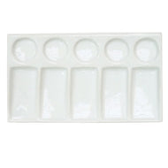 Godê de Porcelana Sinoart Retangular 19x11cm com 10 Cavidades