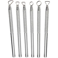 Kit Estecas de Metal para Modelar Sinoart com 6 Peças