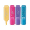 Marca Texto Textliner Pastel com 4 Cores - Faber-castell Mt/15464
