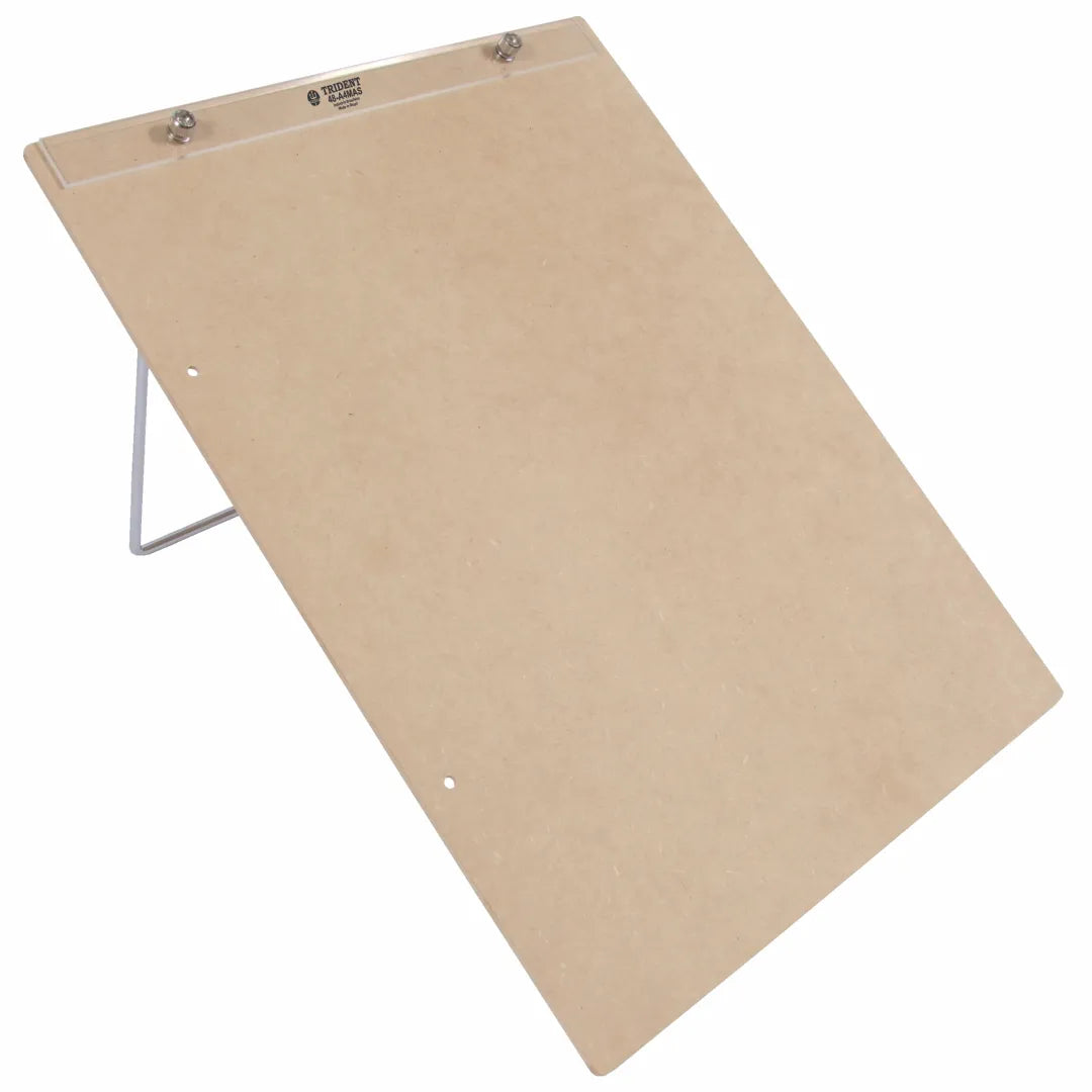 Prancheta Portátil com Prendedor Trident Mdf Natural 4 Mm A4 34x26 Cm - Modelo 48-a4mas