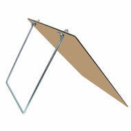 Prancheta Portátil com Prendedor Trident Mdf Natural 4 Mm A4 34x26 Cm - Modelo 48-a4mas