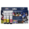 Estojo Tinta Óleo Corfix 20ml com 10 Cores