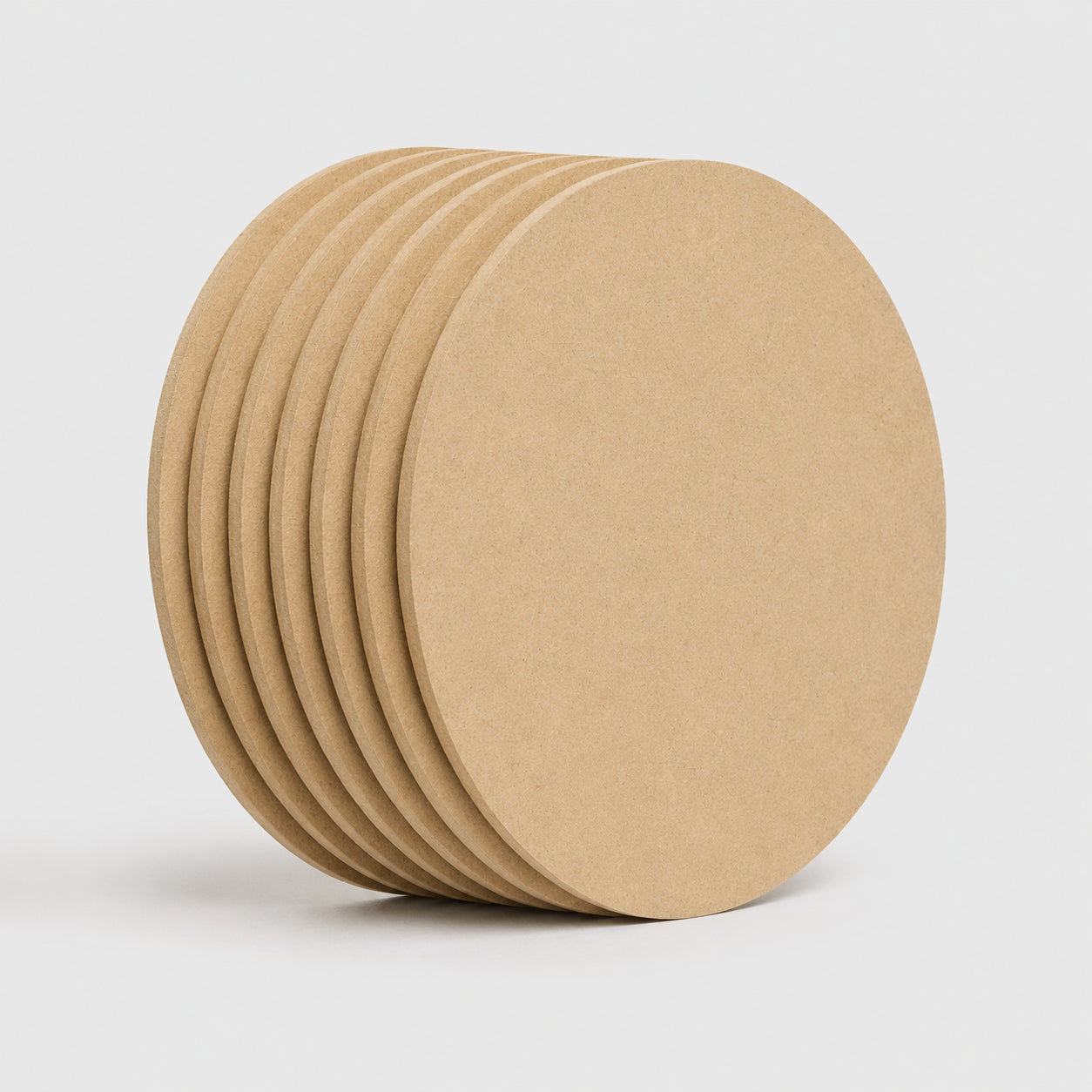 Círculo Mdf Cru 25cm de Diâmetro 6mm