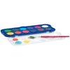 Estojo de Tinta Aquarela em Pastilha Giotto 12 Cores 30mm com Pincel 351200