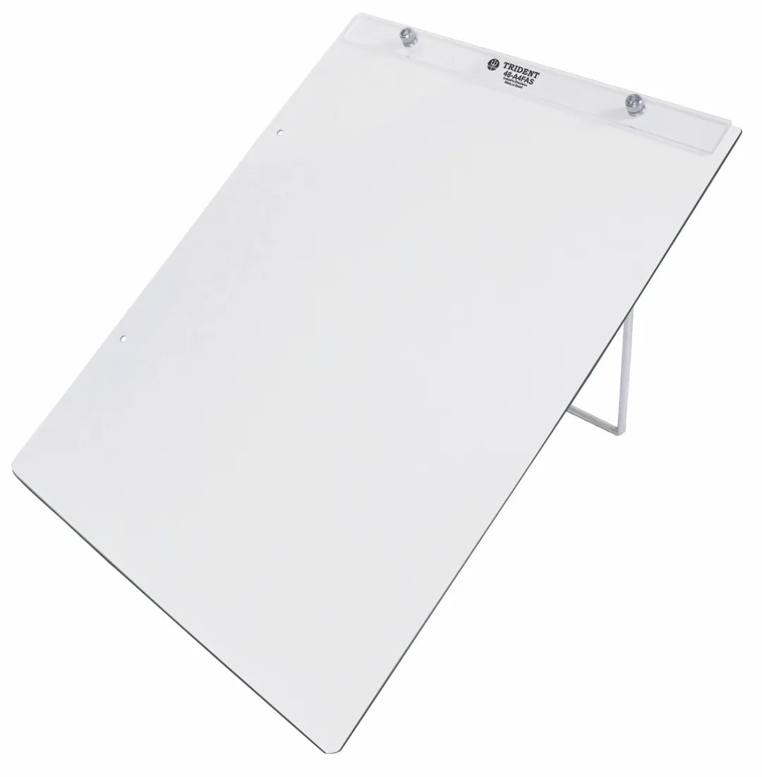 Prancheta Portátil com Prendedor Trident Fórmica Branca A4 34x26 Cm - Modelo 48-a4fas