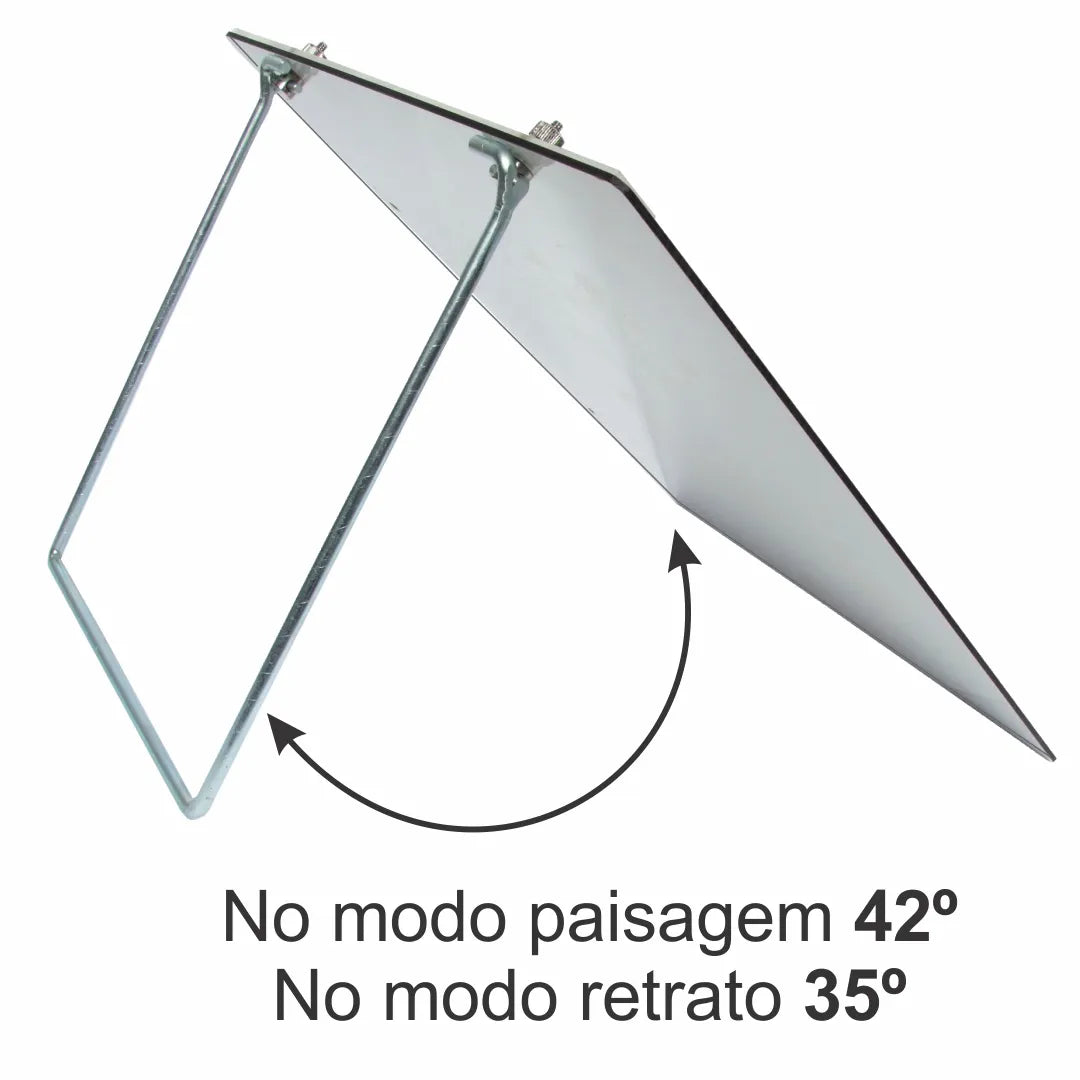 Prancheta Portátil com Prendedor Trident Fórmica Branca A4 34x26 Cm - Modelo 48-a4fas