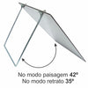 Prancheta Portátil com Prendedor Trident Fórmica Branca A4 34x26 Cm - Modelo 48-a4fas