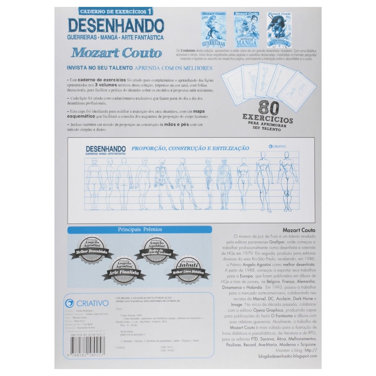 Caderno de Exercícios Desenhando 83 80257 - Criativo