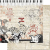 Papel para Scrapbook Dupla Face Musica 30,5x30,5cm para Scrapbook e Papelaria Criativa Sd-1147 - Litoarte
