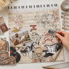 Papel para Scrapbook Dupla Face Musica 30,5x30,5cm para Scrapbook e Papelaria Criativa Sd-1147 - Litoarte