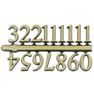 Número para Relógio - Arábico Dourado Pequeno
