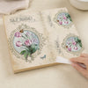 Papel de Seda Opapel Flor Tulipas Brasão 30x45cm para Decoupage e Artesanato 2816 - Opa
