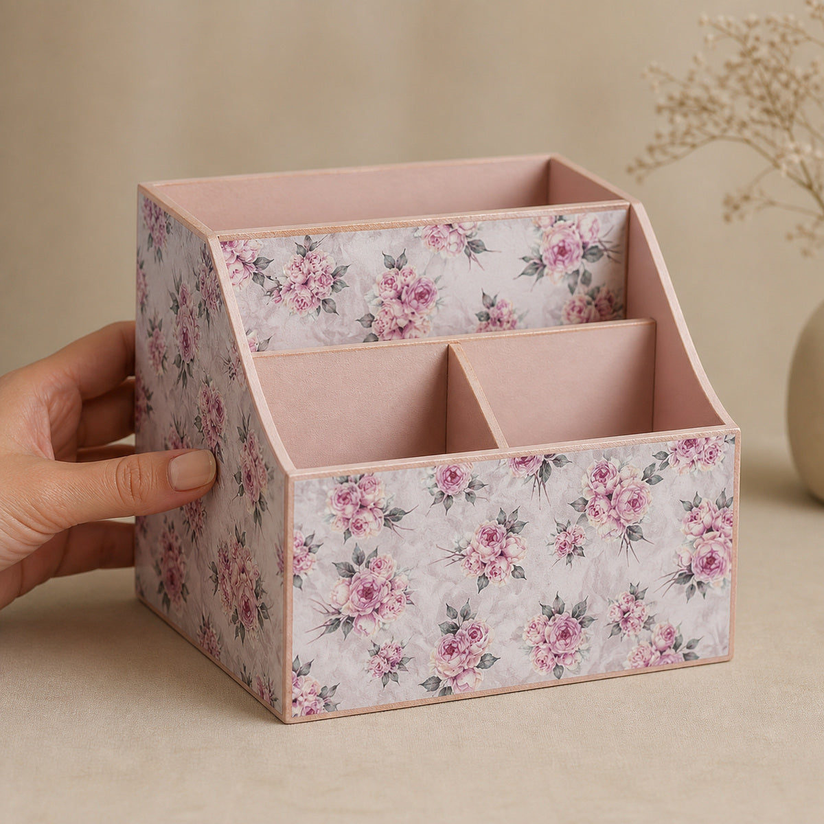 Papel de Seda Opapel Estampa Flores Rosas 30x45cm para Decoupage e Artesanato 2811 - Opa
