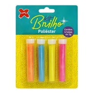 Glitter 2g Tubo com 4 Unidades - Make+