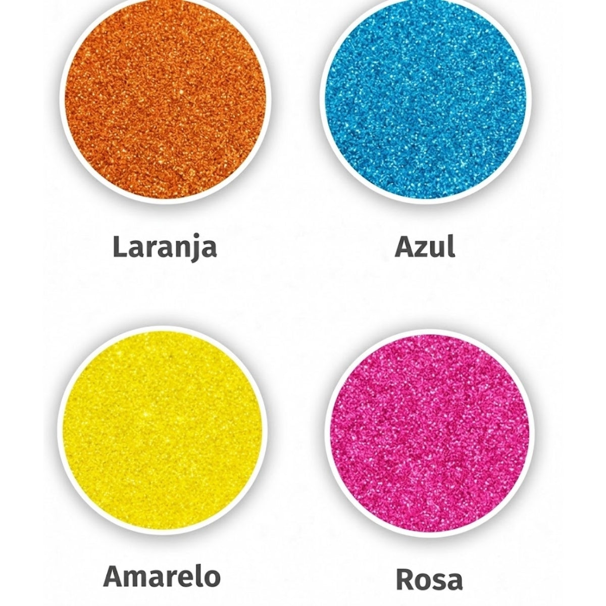 Glitter 2g Tubo com 4 Unidades - Make+