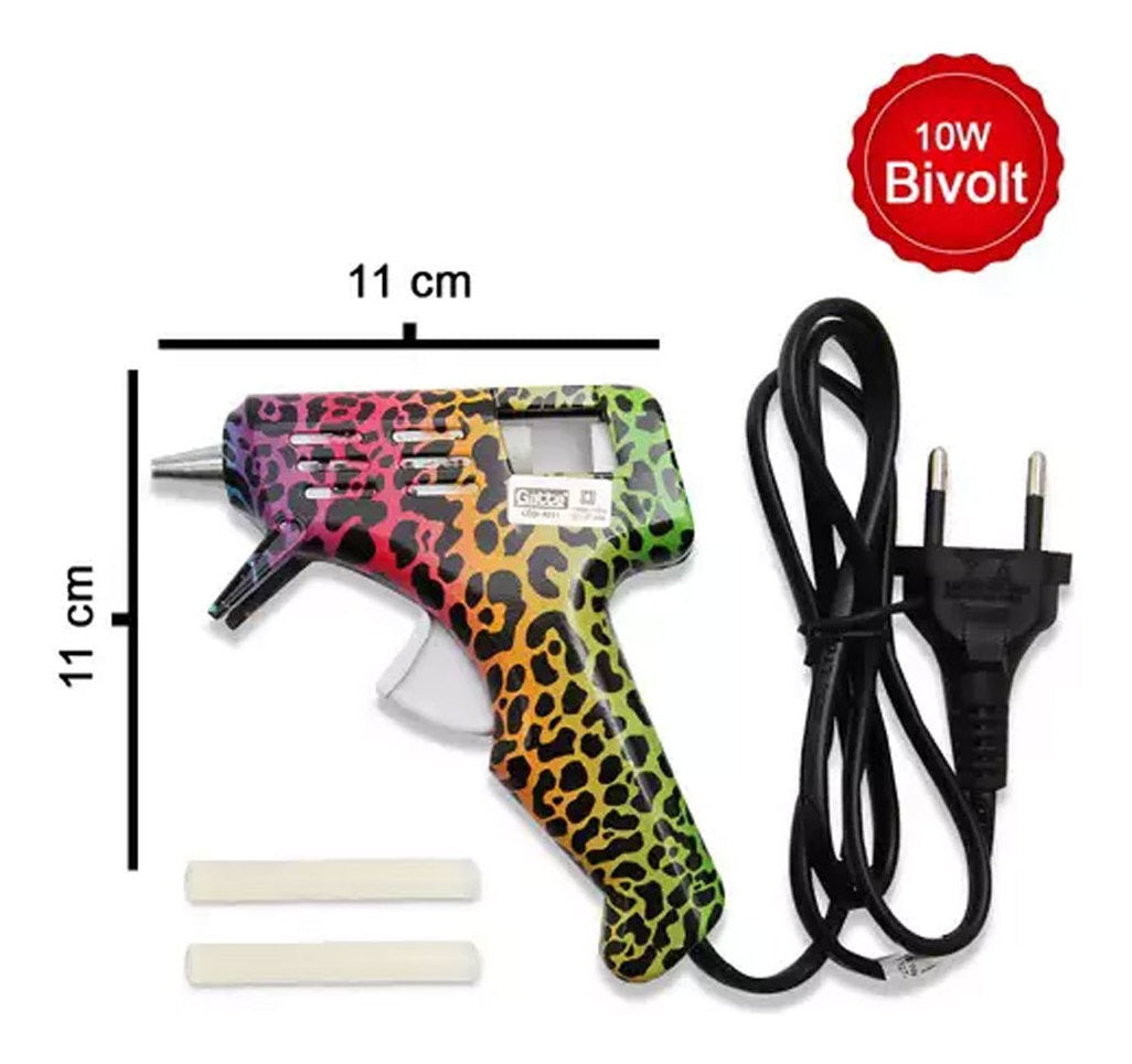 Pistola Cola Quente 10 W Pequena 4011 - Make+