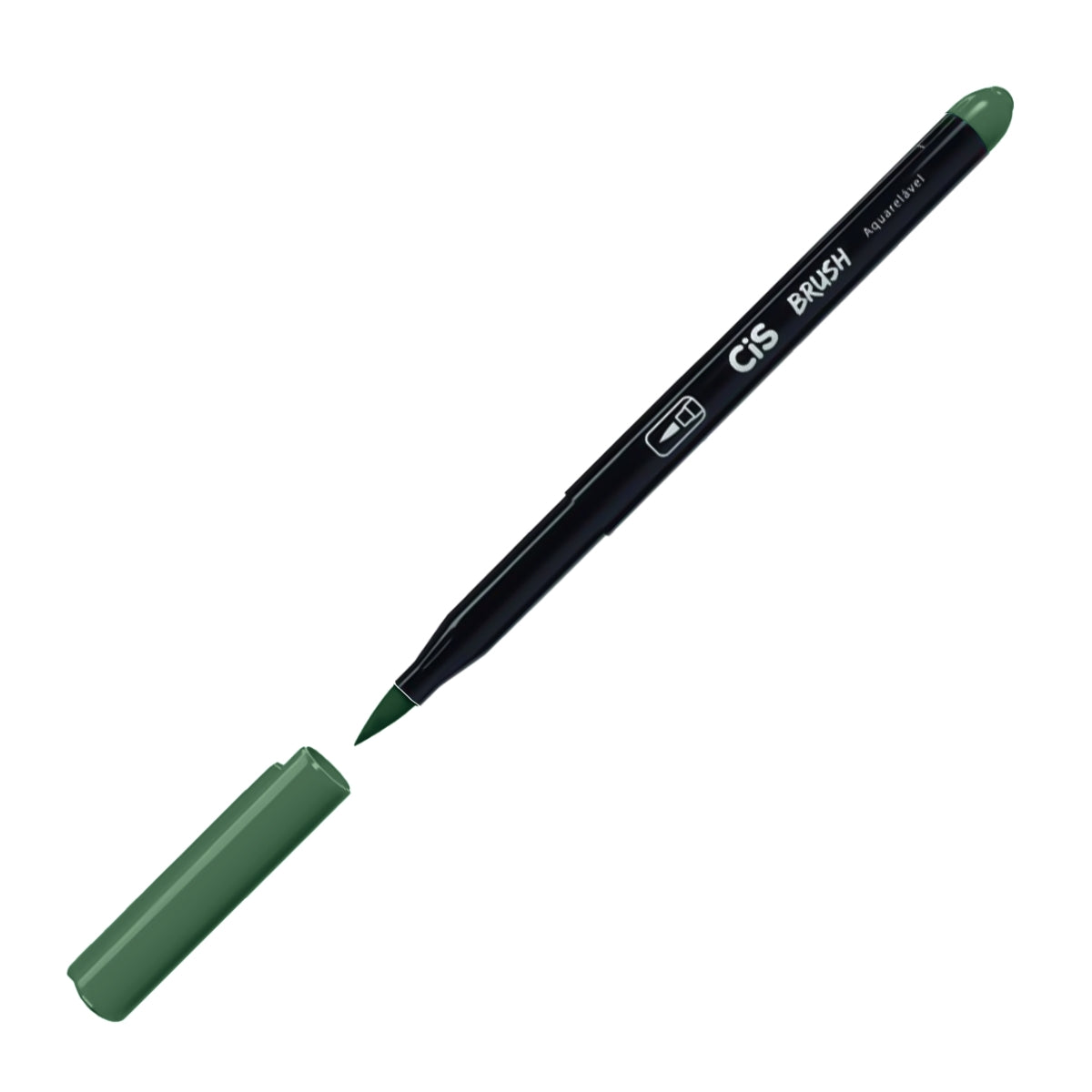 44733-marcador-artistico-cis-brush-aquarelavel-009-verde-540269