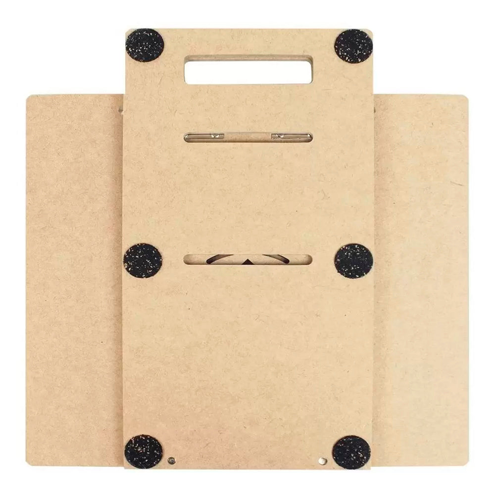 Prancheta Portátil Articulada Trident Mdf Natural 6 Mm A4 34x26 Cm - Modelo 4820-a4n