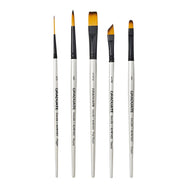 Kit Pinceis Daler & Rowney Graduarte Técnicas Umidas Set 5 Unidades