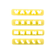 Kit Réguas Miniaturas 3 Ratinho para Massas com 4 Peças - Bluestar