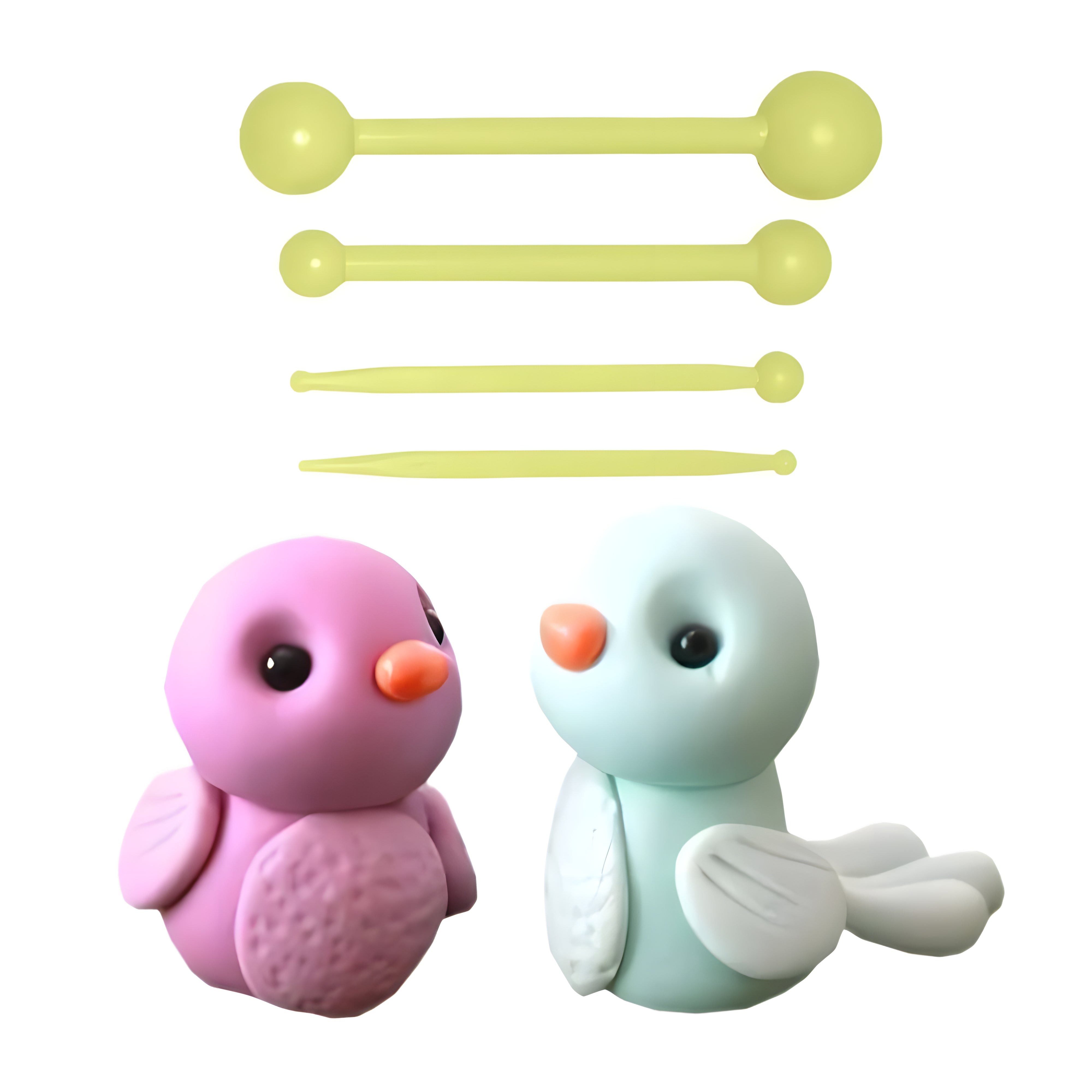 Jogo Estecas Boleadoras 2 para Modelagem com 4 Peças - Bluestar