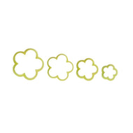 Kit Cortador Flor para Massas com 4 Peças - Bluestar