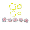 Kit Cortador Flor para Massas com 4 Peças - Bluestar