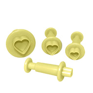 Kit Ejetor Coração para Massas com 4 Peças - Bluestar
