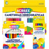 Estojo Caneta Hidrografica Acrilex 