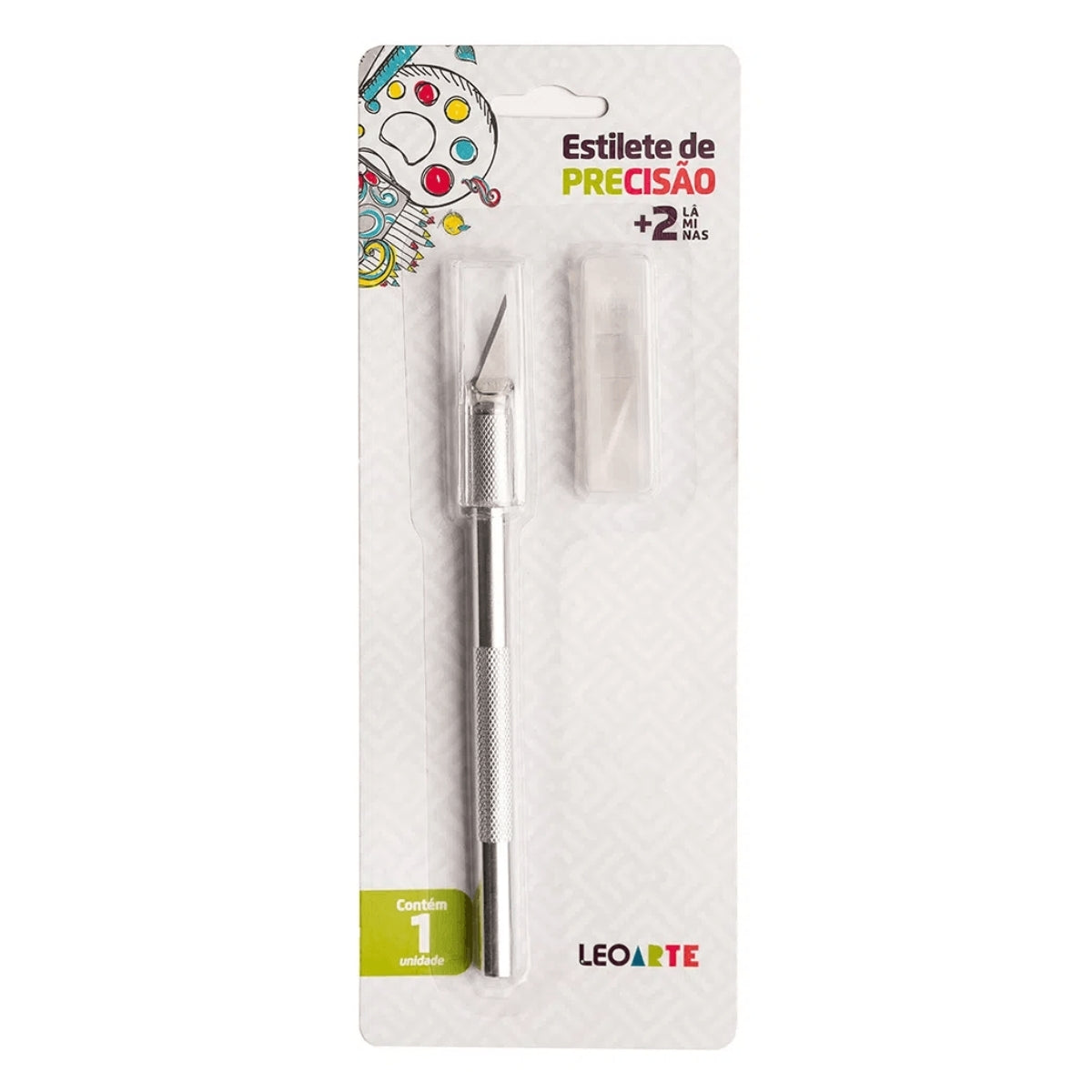 Estilete de Precisao com 2 Laminas - Leo & Leo 91424