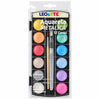 Estojo Aquarela Metálica Leoarte 12 Cores 72305 - Leonora