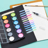 Estojo Aquarela Metálica Leoarte 12 Cores 72305 - Leonora