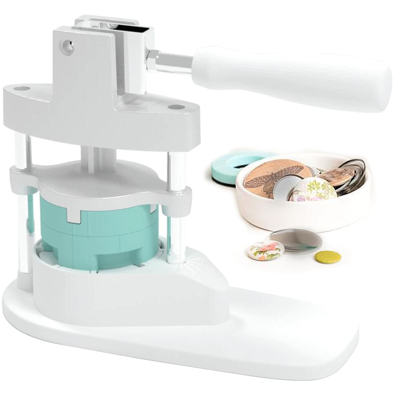 Máquina Button Press para Fazer Bottons 104 Peças 661104 - We R Memory Keepers