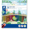 Estojo de Lápis de Cor Staedtler Noris com 24 Cores