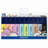 Estojo de Marcadores Staedtler Textsurfer com 10 Cores