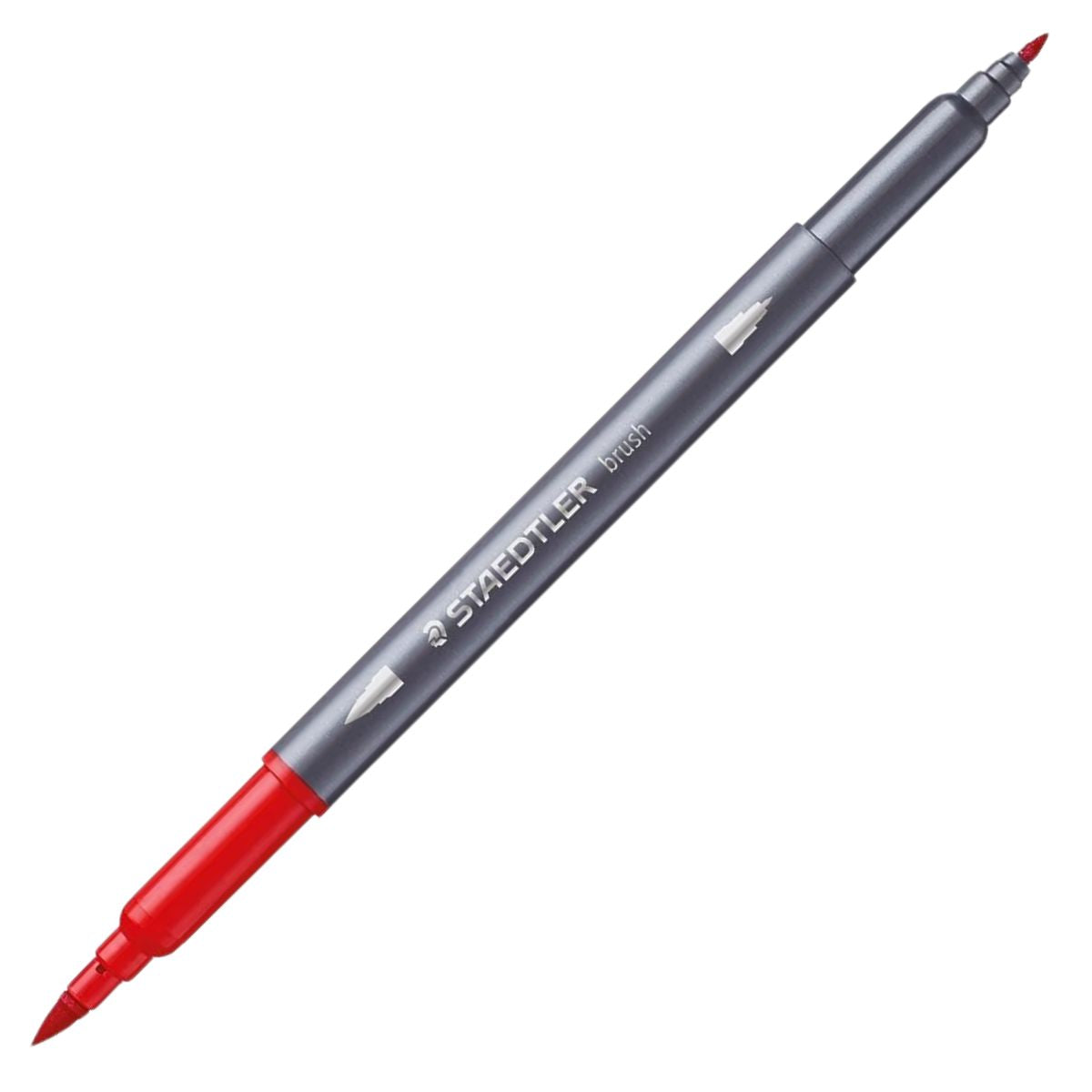 Estojo de Caneta Staedtler Brush Pen Marsgraphic Ponta Dupla com 36 Cores