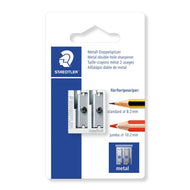 Apontador de Metal Staedtler 2 Furos 8,2mm e 10,2mm
