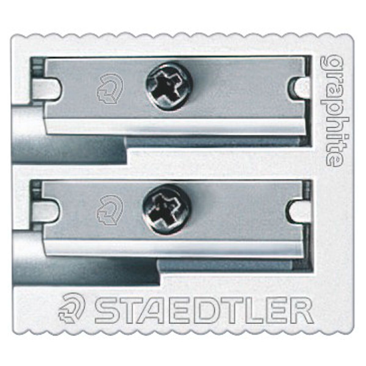 Apontador de Metal Staedtler 2 Furos 8,2mm e 10,2mm