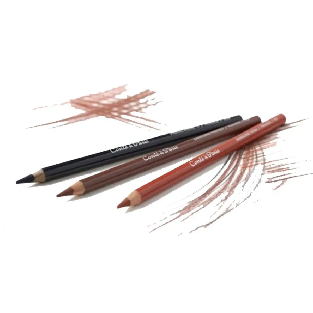 Kit Lápis Conté À Paris Crayon e Grafite com 6 Peças