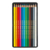 Estojo de Lápis de Cor Caran D'ache Swissmade Aquarelável com 12 Cores