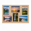 Painel com Acetato 6 Fotos Mdf Cru 45x30,5cm 9mm