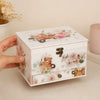 Papel de Seda Opapel Lambreta e Flores 30x45cm para Decoupage e Artesanato 2817 - Opa