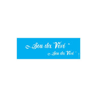 Stencil Opa 10x30cm - Frase Sou da Vovó e Vovô - 2917