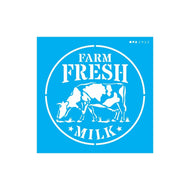 Stencil Opa 14x14cm - Farmhouse Fresh Milk - 2922