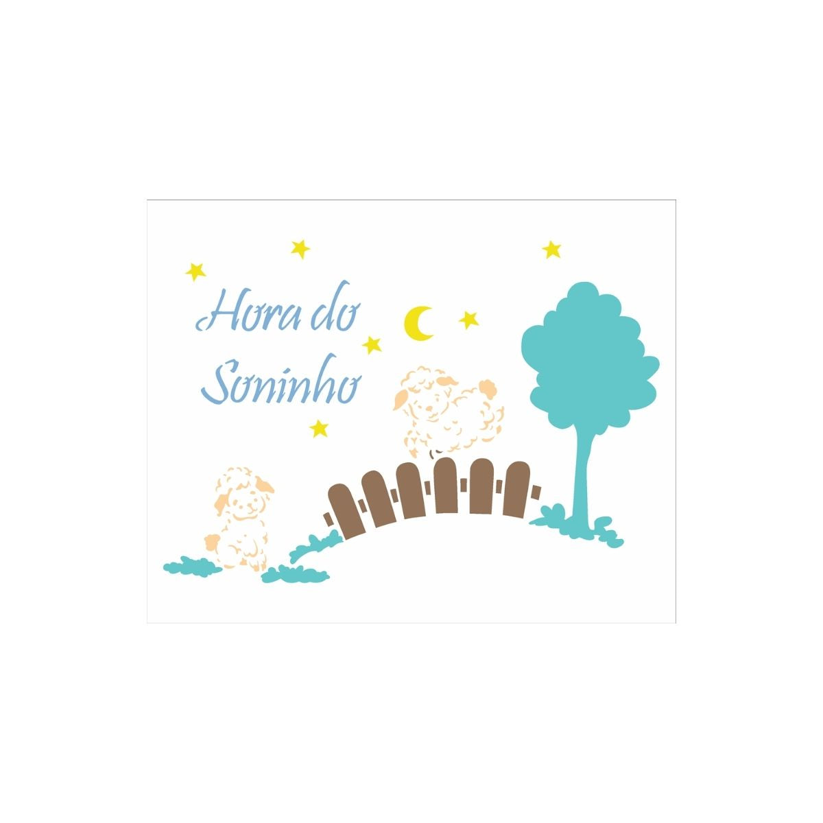 Stencil Opa 20x25cm - Infantil Hora do Soninho - 2977