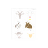 Stencil Opa 20x25cm - Country Brasil - Animais Ii - 2958