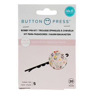 Suporte para Grampos de Cabelo Button Press 20 Peças 661075 - We R Memory Keepers
