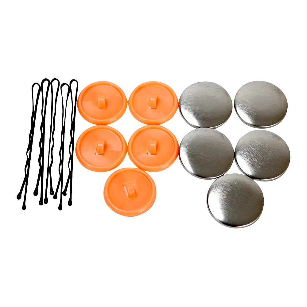 Suporte para Grampos de Cabelo Button Press 20 Peças 661075 - We R Memory Keepers